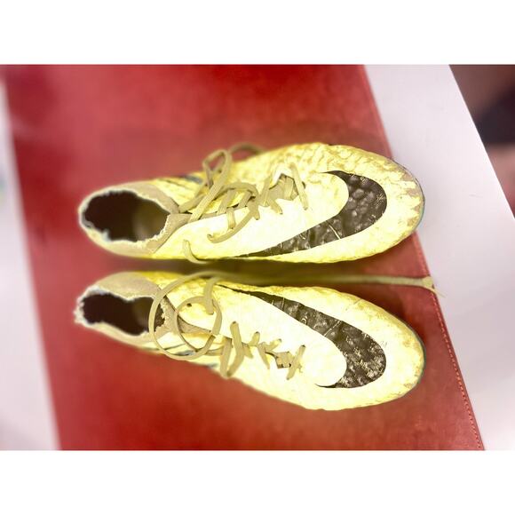 NIKE HYPERVENOM PHANTOM PREMIUM FG Metallic Gold Neymar ACC Football Cleats - Picture 1 of 2